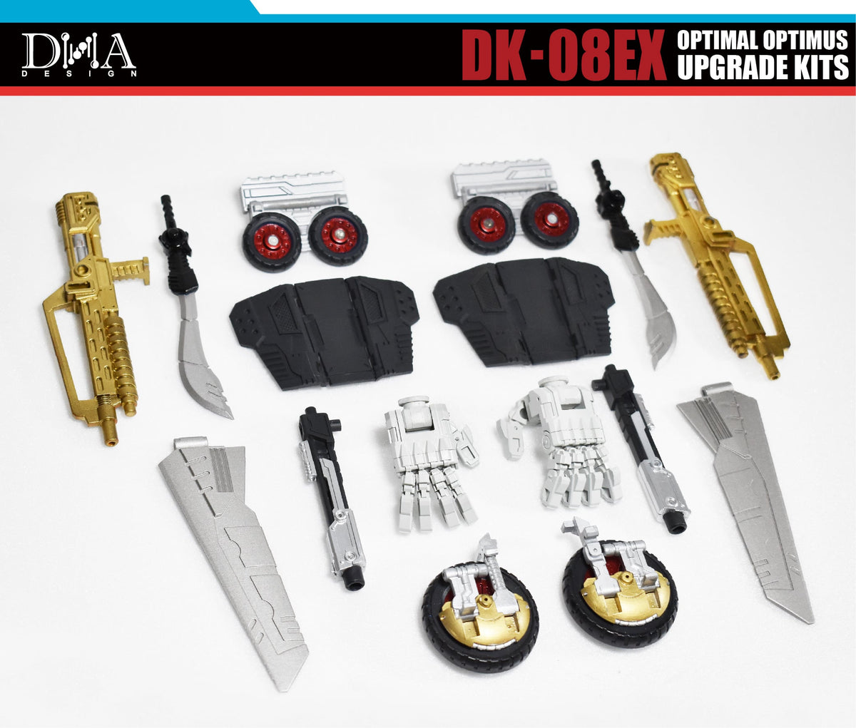 DNA Design DK-08EX Optimal OP Upgrade Kit ABS and PVC Model Accessory Set - View 3