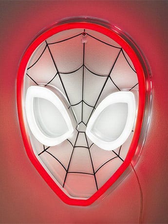 Paladone Marvel Spider-Man LED Neon Light, 10.2-Inch