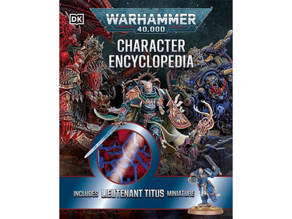 DK Publishing Warhammer 40,000 Character Encyclopedia with Exclusive Lieutenant Titus Miniature - View 2
