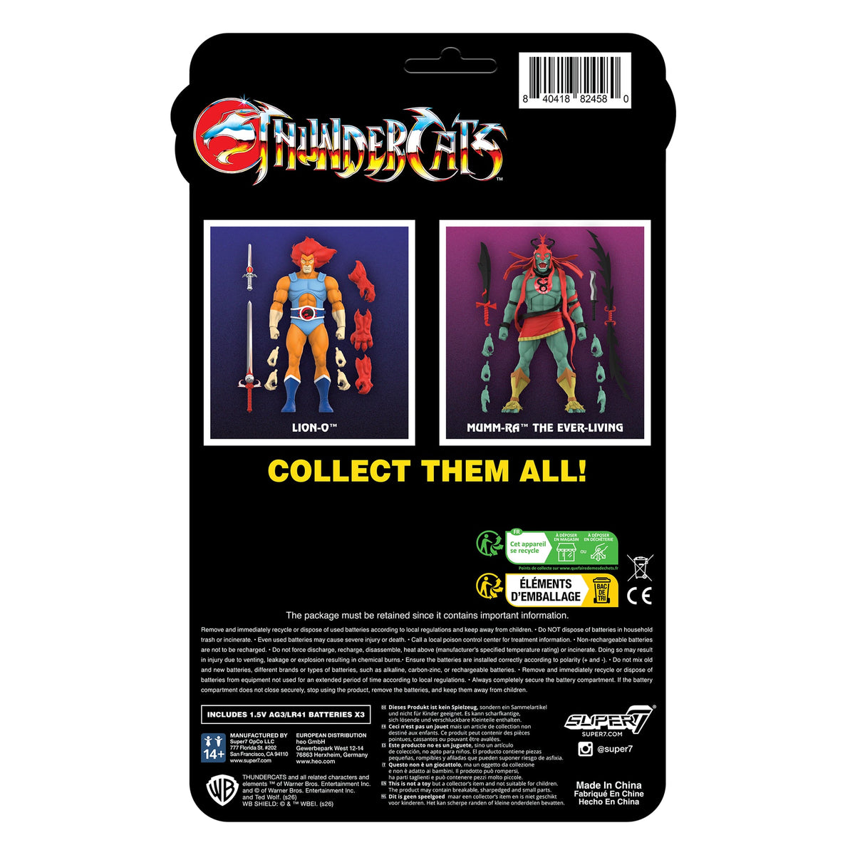 Super7 ThunderCats Ultimates! Mumm-Ra (LED Lightup) SDCC 2026 Exclusive Action Figure - View 8