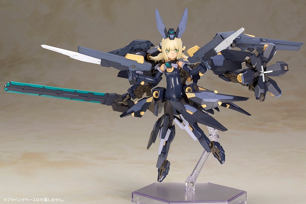 Kotobukiya Frame Arms Girl Zelfikar Model Kit (2nd Reissue) 7.5-Inch - View 3