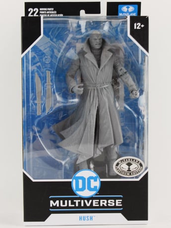 McFarlane Toys DC Multiverse Batman: Hush Platinum Chase Hush Action Figure
