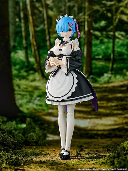 Kadokawa Re:Zero Starting Life in Another World Kadokawa Plastic Model Series Rem Model Kit, 6.2-Inch - View 3