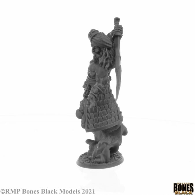 Reaper Miniatures Bones Black Elemental Scions Miniatures Set (Air, Earth, Water, Fire) - View 8