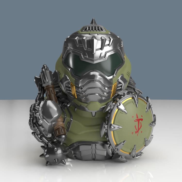 Numskull Doom: The Dark Ages TUBBZ Doom Slayer Collectible Duck (First Edition) - View 5