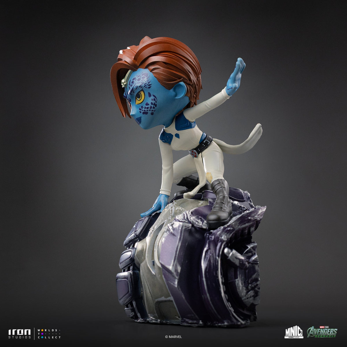 Iron Studios Avengers: Doomsday MiniCo Mystique PVC Figure - View 4