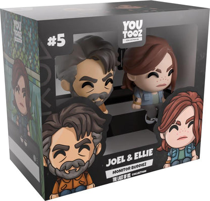 YouTooz The Last of Us Monitor Buddiez Joel & Ellie 2.5-Inch Vinyl Figure Set - View 7