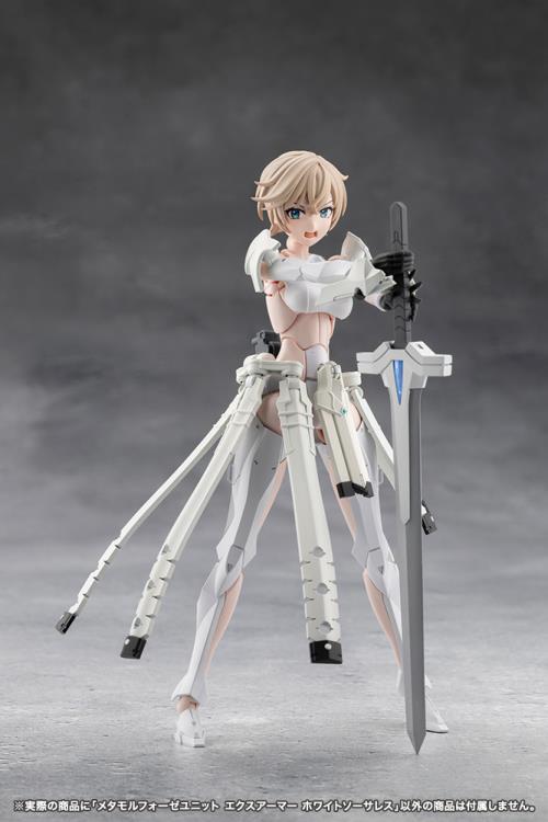 Kotobukiya Megalomaria Unlimited Universe Metamorphose Unit Exarmor White Sorceress 7-Inch Collectible - View 18