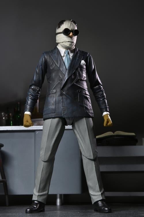 NECA Universal Monsters Ultimate Invisible Man 90th Anniversary Figure - View 3