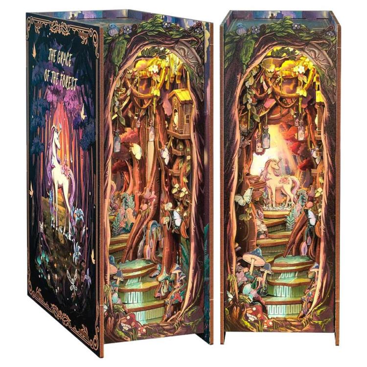 Robotime The Grace of Forest Book Nook Collectible - View 3
