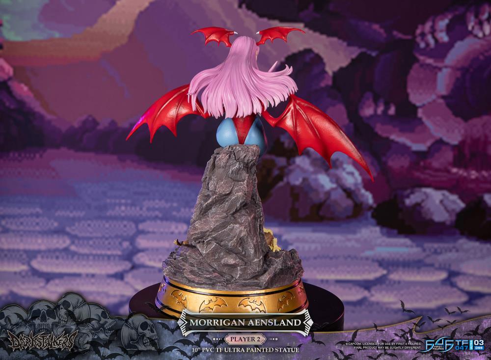 First 4 Figures Darkstalkers Morrigan Aensland True Form Ultra (Player 2 Variant) 7.7-Inch PVC Statue - View 11