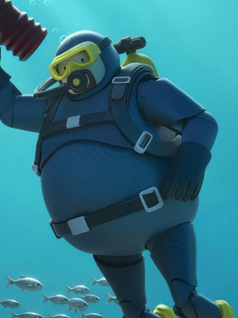 Beautiful Chemistry Dave the Diver 1/12 Scale 6-Inch Action Figure