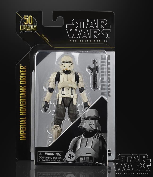 Hasbro Star Wars: The Black Series Archive Collection 6-Inch Imperial Hovertank Driver Action Figure - View 7