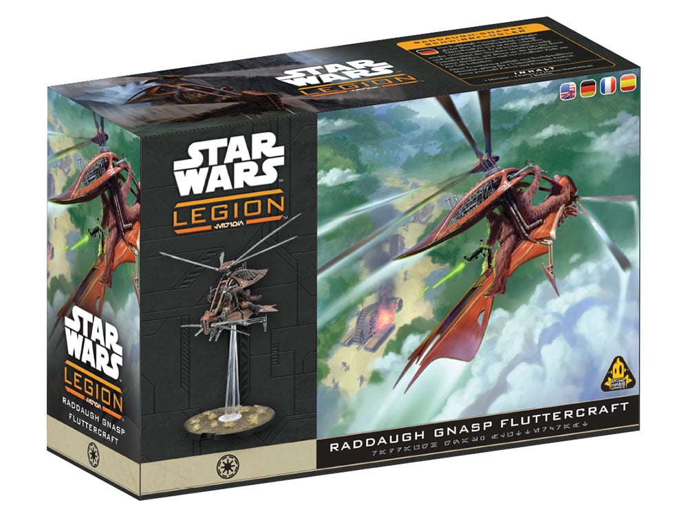 Atomic Mass Games Star Wars: Legion Raddaugh Gnasp Fluttercraft Plastic Miniatures Expansion - View 2