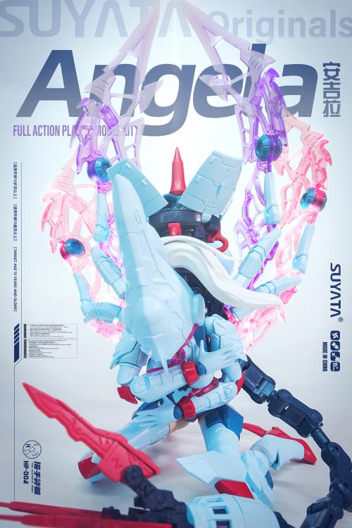 Suyata The Hunter's Poem HP-002 Angela and Motorcycle 1/12 Scale Plastic Model Kit - View 13