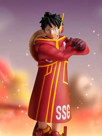 Bandai Banpresto One Piece The Shukko Monkey D. Luffy Egghead Ver. Figure (5.5-Inch)