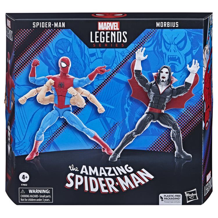 Hasbro Spider-Man Marvel Legends Spider-Man vs Morbius Exclusive Action Figure Two-Pack - View 14