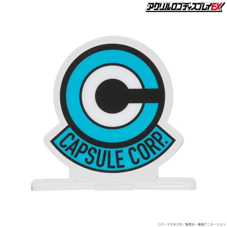 Bandai Dragon Ball Capsule Corporation Acrylic Logo Display EX Exclusive - View 4