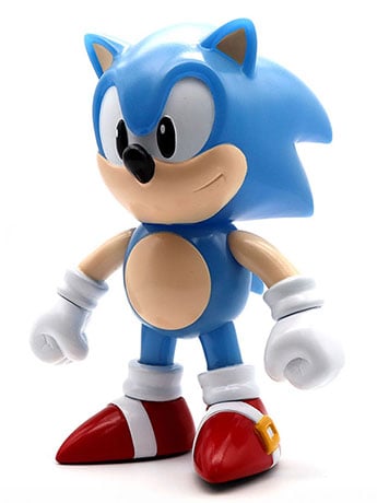Electric Toys Sonic the Hedgehog SOFVIPS Sonic Glow-in-the-Dark Ver. 6-Inch Soft Vinyl Figure