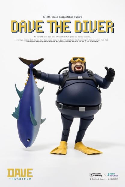 Beautiful Chemistry Dave the Diver 1/12 Scale 6-Inch Action Figure - View 5