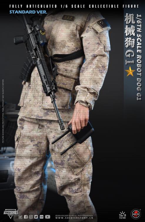 Soldier Story Robot Dog Standard Ver. 1/6 Scale Plastic Figure - View 23