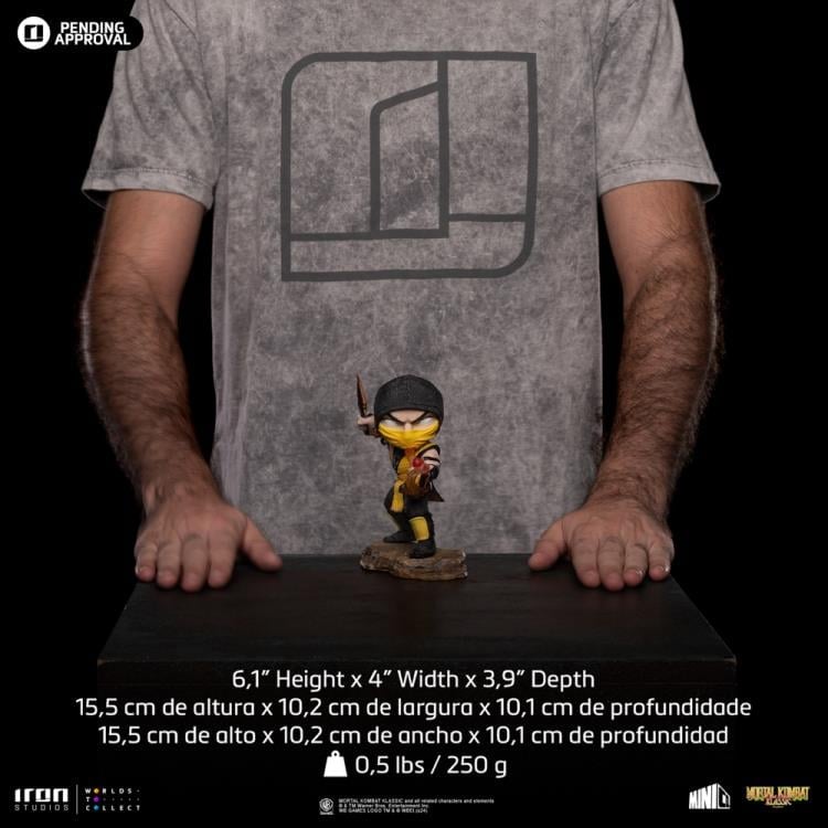 Iron Studios Mortal Kombat MiniCo Scorpion 6-Inch Collectible Figure - View 8