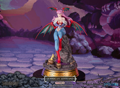 First 4 Figures Darkstalkers Morrigan Aensland True Form Ultra (Player 2 Variant) 7.7-Inch PVC Statue - View 7