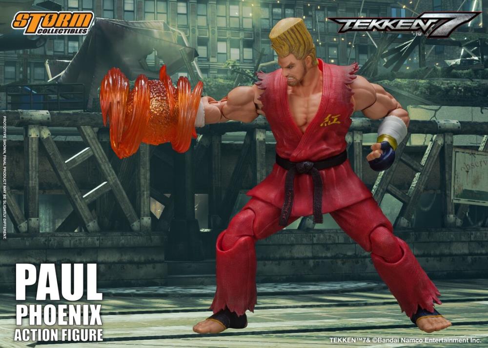 Storm Collectibles Tekken 7 Paul Phoenix 1/12 Scale Action Figure - View 21