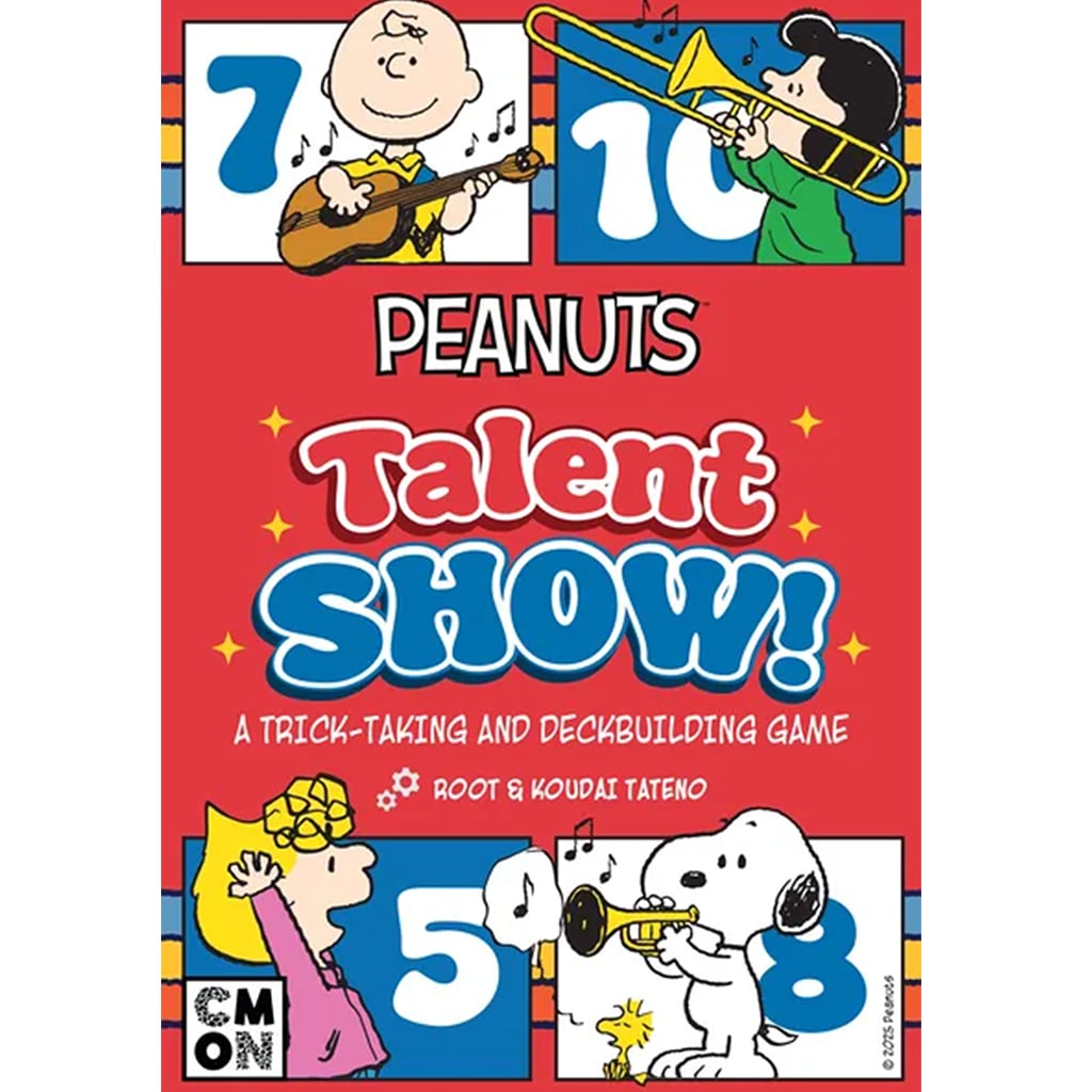 CMON Peanuts Talent Show! Charlie Brown and Snoopy Board Game - View 3