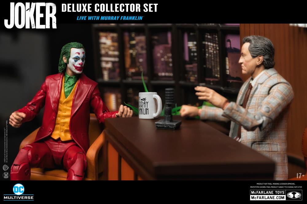 McFarlane Toys DC Multiverse Joker Deluxe Collector Set with Murray Franklin - View 6