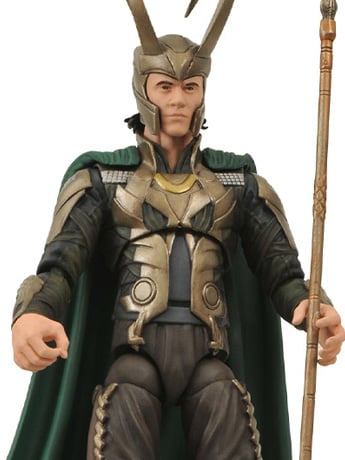 Diamond Select Toys Marvel Select Thor Loki 7-Inch Cartoon Series Action Figure