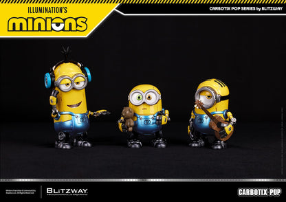 Blitzway Minions Carbotix Pop Bob, Stuart & Kevin Deluxe Ver. Action Figure Three-Pack - View 3