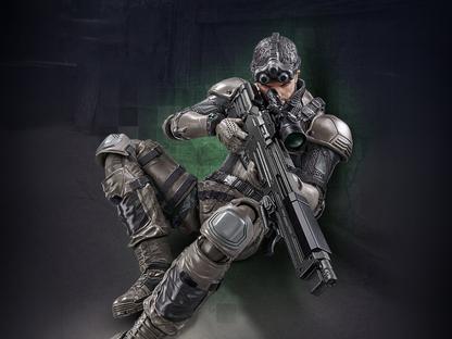 CCSTOYS Splinter Cell: Blacklist FigScript Sam Fisher Desert Ver. 1/12 Scale Action Figure - View 2