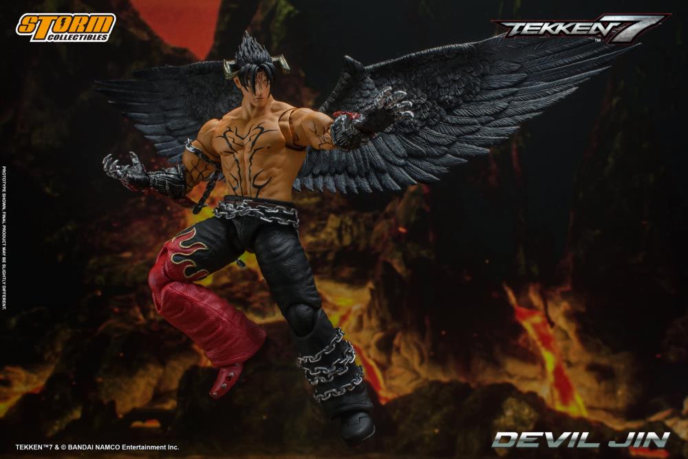 Storm Collectibles Tekken 7 Devil Jin 1/12 Scale Action Figure - View 6