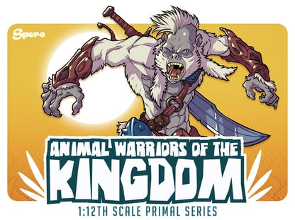 Spero Studios Animal Warriors of The Kingdom Primal Collection Lexion 6.5-Inch Action Figure - View 5