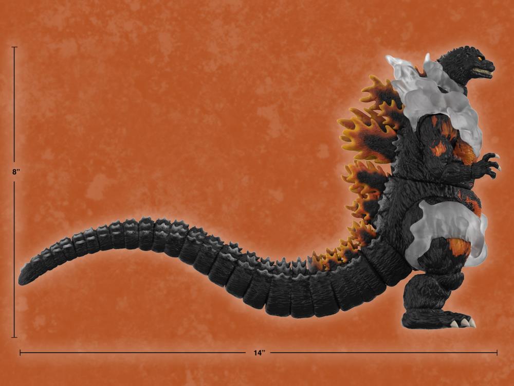 Super7 Godzilla vs. Destroyah ULTIMATES! Burning Godzilla (1995) 14-Inch Action Figure - View 5
