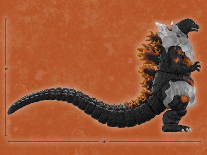 Super7 Godzilla vs. Destroyah ULTIMATES! Burning Godzilla (1995) 14-Inch Action Figure - View 5