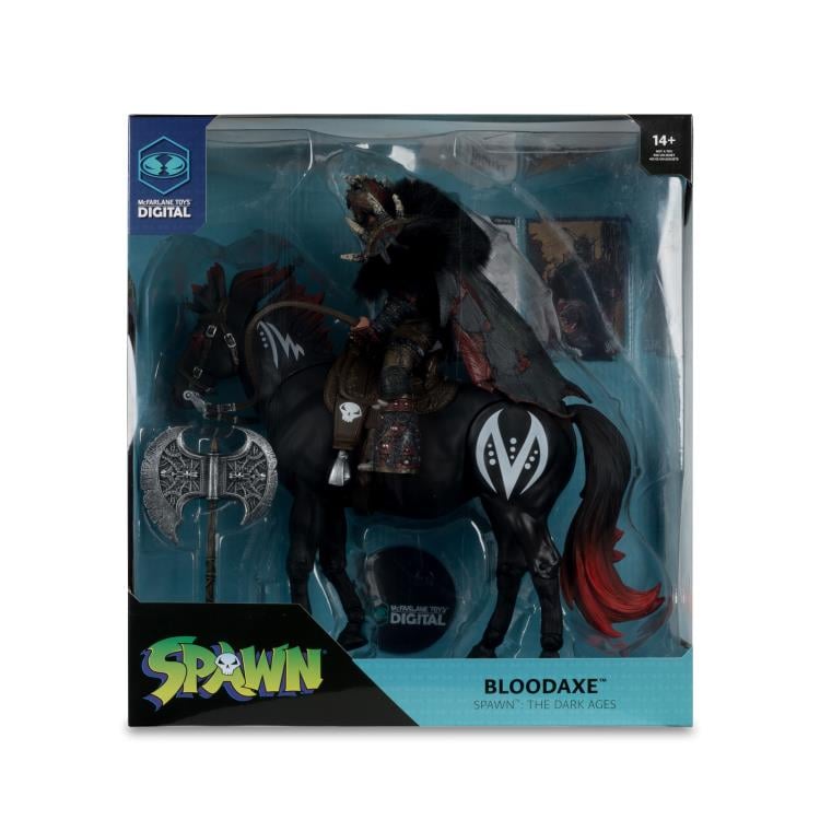 McFarlane Toys Spawn: The Dark Ages Spawn the Bloodaxe with Horse Action Figure Two-Pack - View 16
