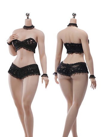 TBLeague Female Body (Suntan Medium Bust) 1/6 Scale Action Figure (TB-DF02 Without Head Sculpt)