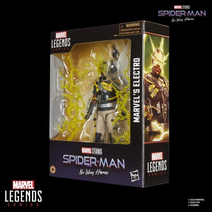 Hasbro Spider-Man: No Way Home Marvel Legends Electro Deluxe Plastic Action Figure - View 11