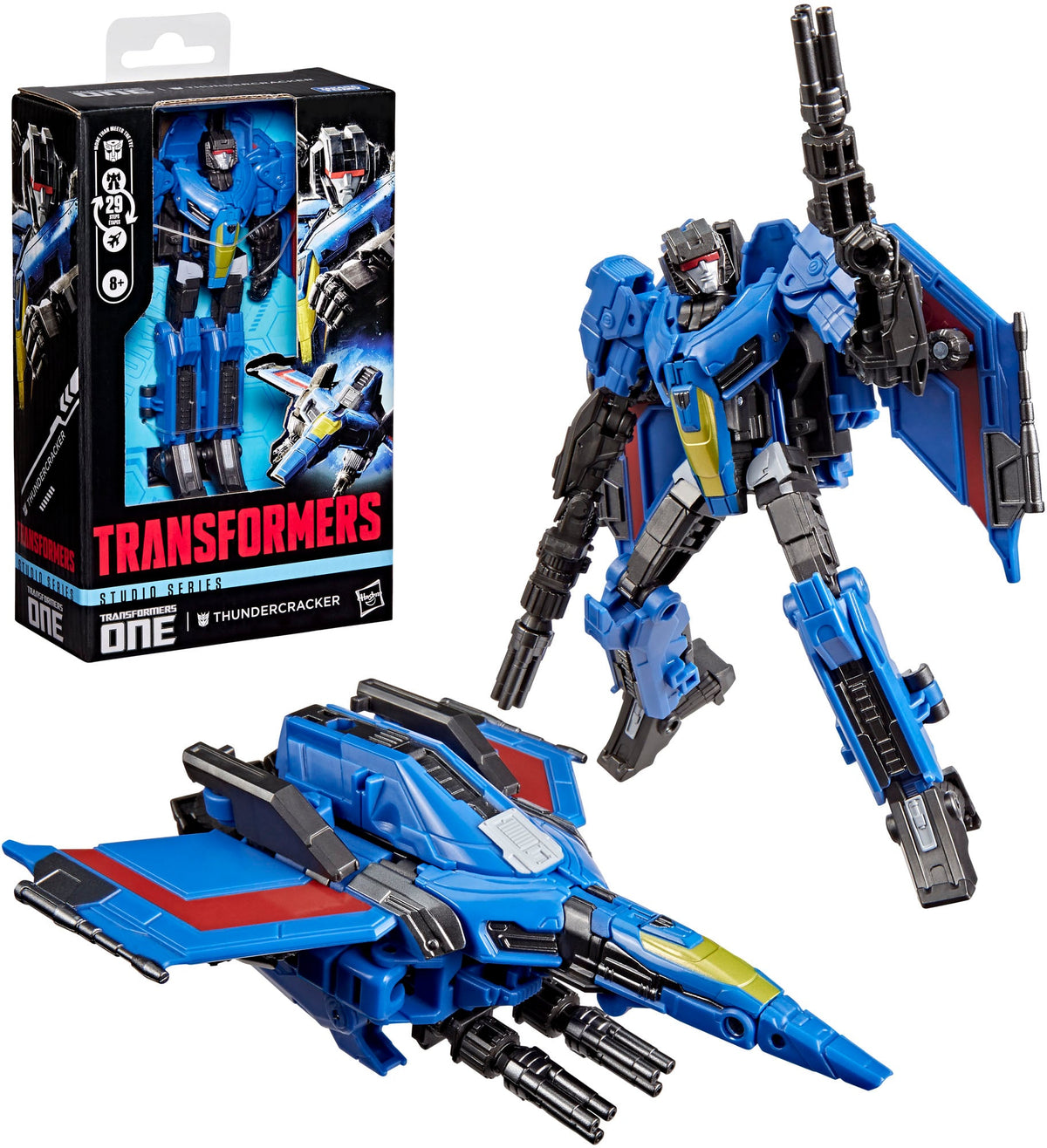 Hasbro Transformers: One Studio Series Deluxe Class Thundercracker 5.25-Inch Action Figure - View 5