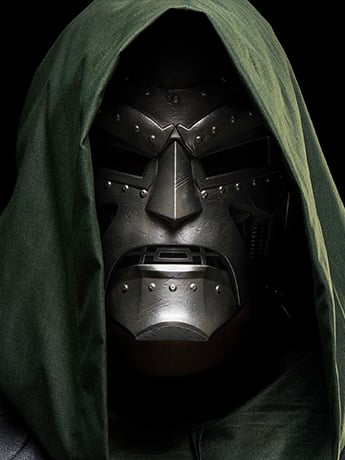Hasbro Marvel Legends Doctor Doom Helmet with Hood Replica