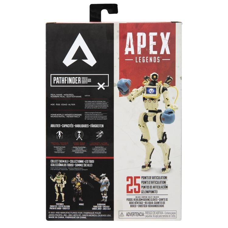 Jakks Pacific Apex Legends 6-Inch Scale Series 3 Set of 3 Action Figures - View 22