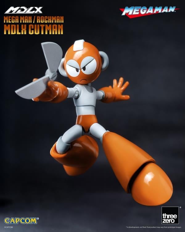 threezero Mega Man MDLX Cut Man 1/12 Scale 4.8-Inch Action Figure - View 10