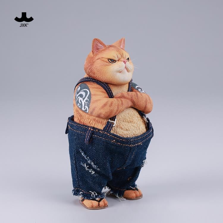JxK.Studio Tough-Guy Cat (Ver. B) 4.5-Inch Resin Figure - View 4