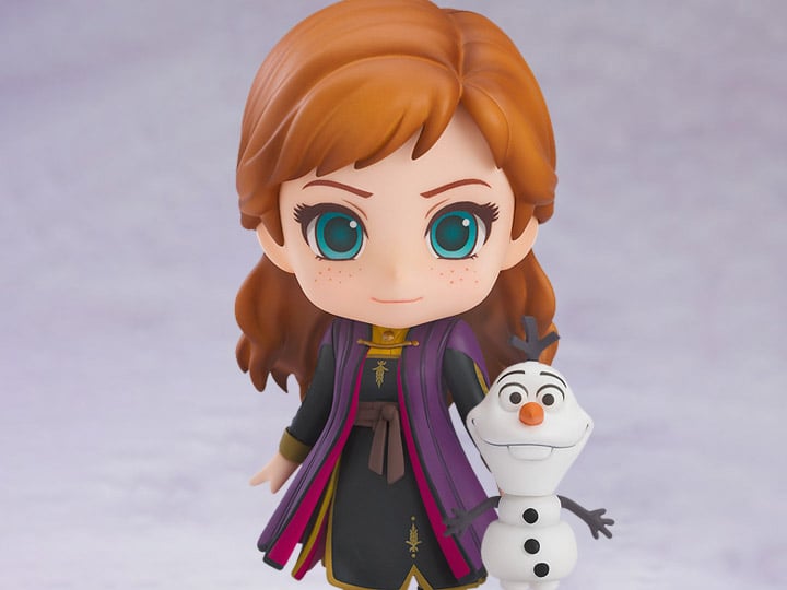 Good Smile Disney Frozen 2 Nendoroid No.1442 Anna (Travel Costume Ver.) Figure 4-Inch - View 2