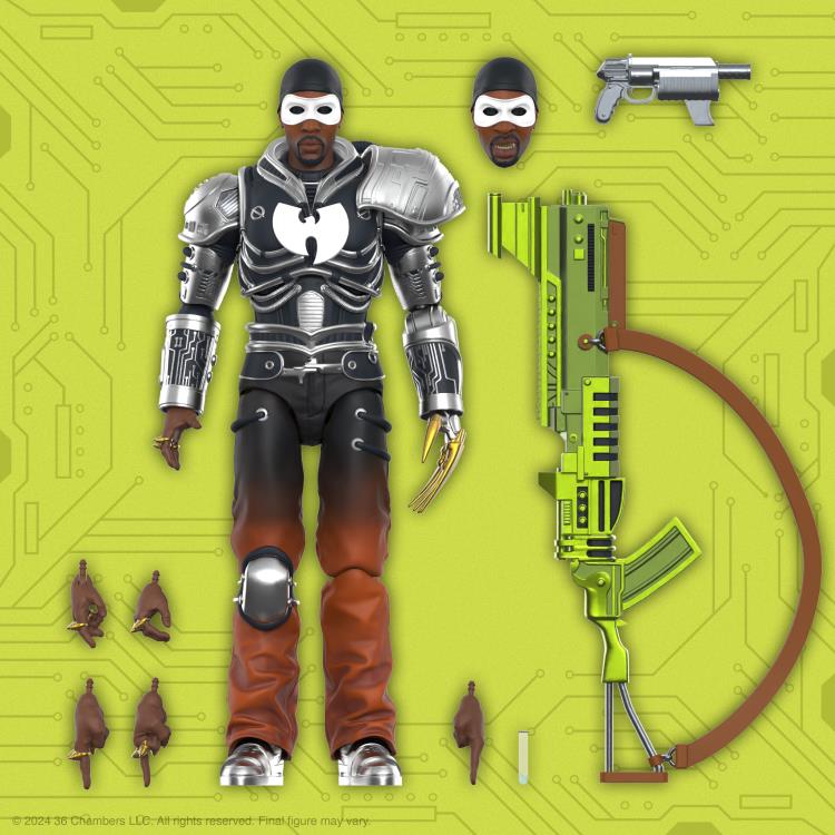 Super7 RZA ULTIMATES! Bobby Digital Action Figure, Plastic - View 7