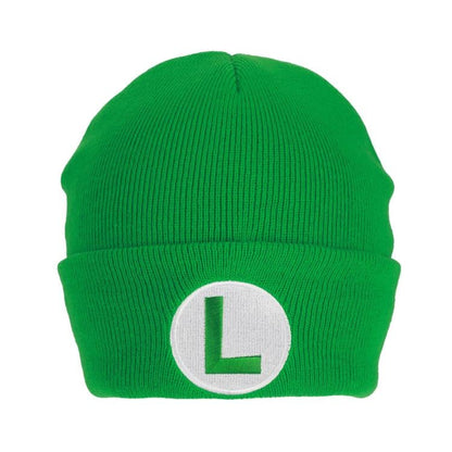 Bioworld Super Mario Embroidered Luigi Cuff Beanie Hat - View 4