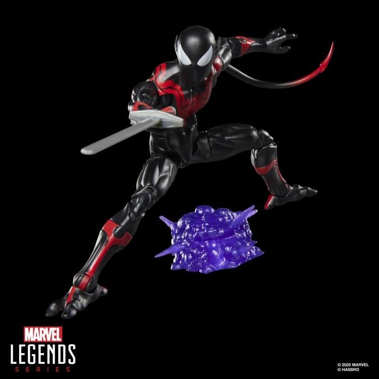 Hasbro Spider-Man Marvel Legends Retro Collection Spider-Man Nightcrawler Plastic Action Figure - View 6