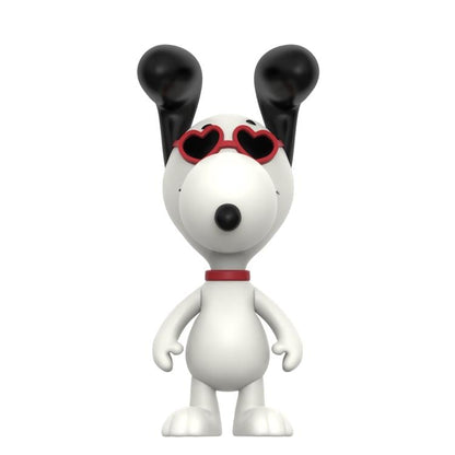 Super7 Peanuts ReAction Snoopy (Heart Eyes) 3.75-Inch Figure - View 5